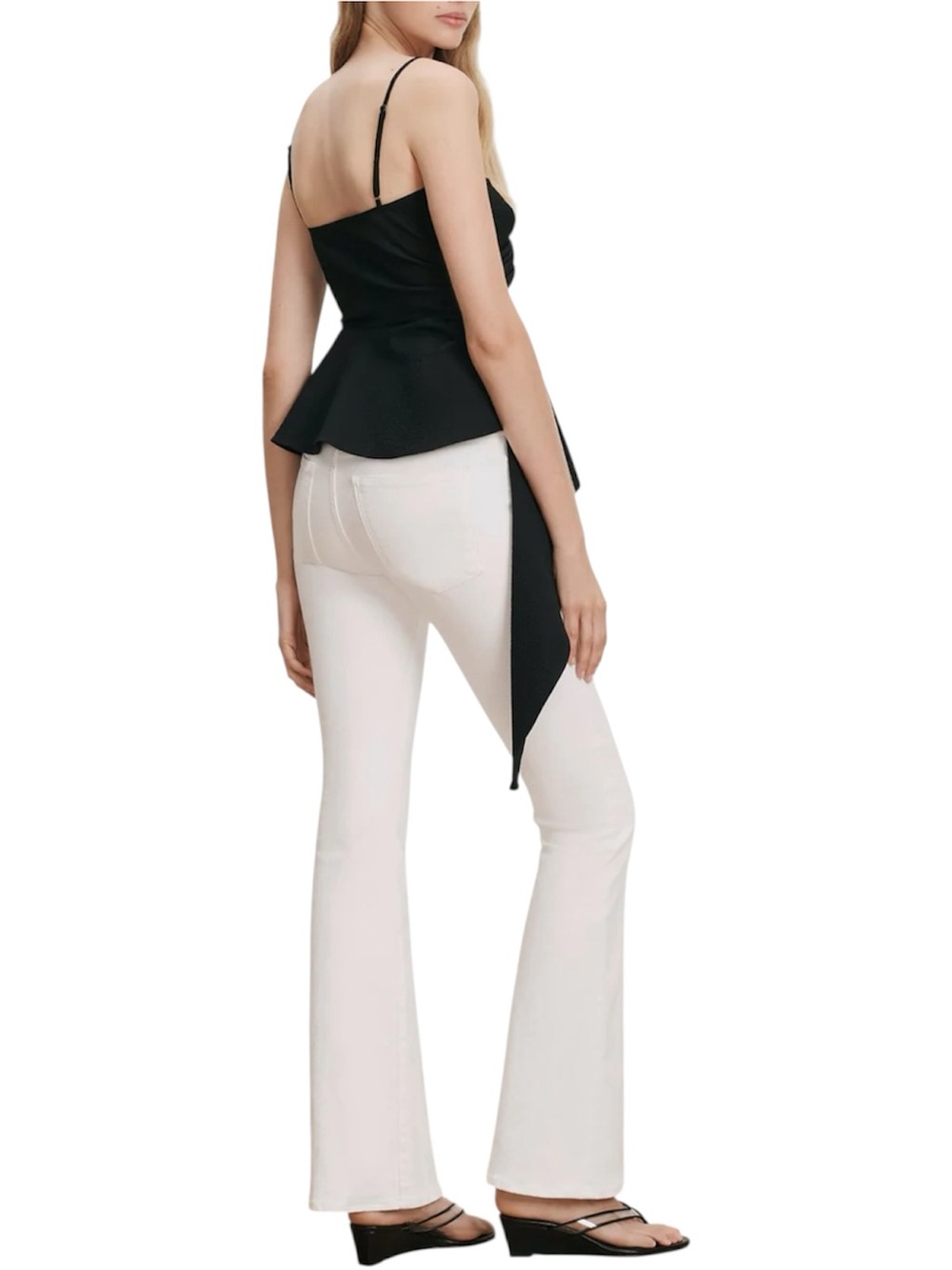 Veronica Beard Beverly Skinny Flare White Jeans Women’s Size 31